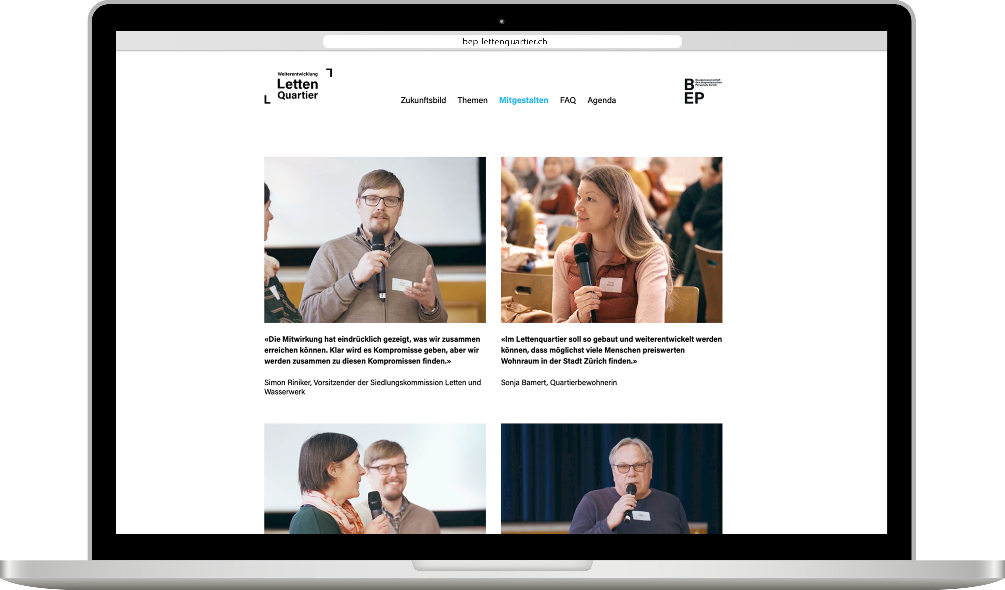 Ein ganzes Quartier für die Weiterentwicklung gewinnen.